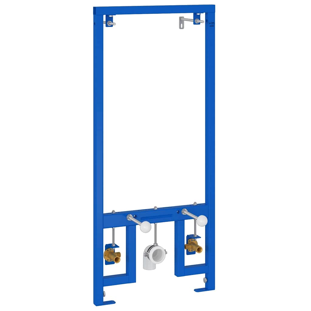 vidaXL Κρυφή Στήριξη για Μπιντέ 50x112-136 εκ Χάλυβας