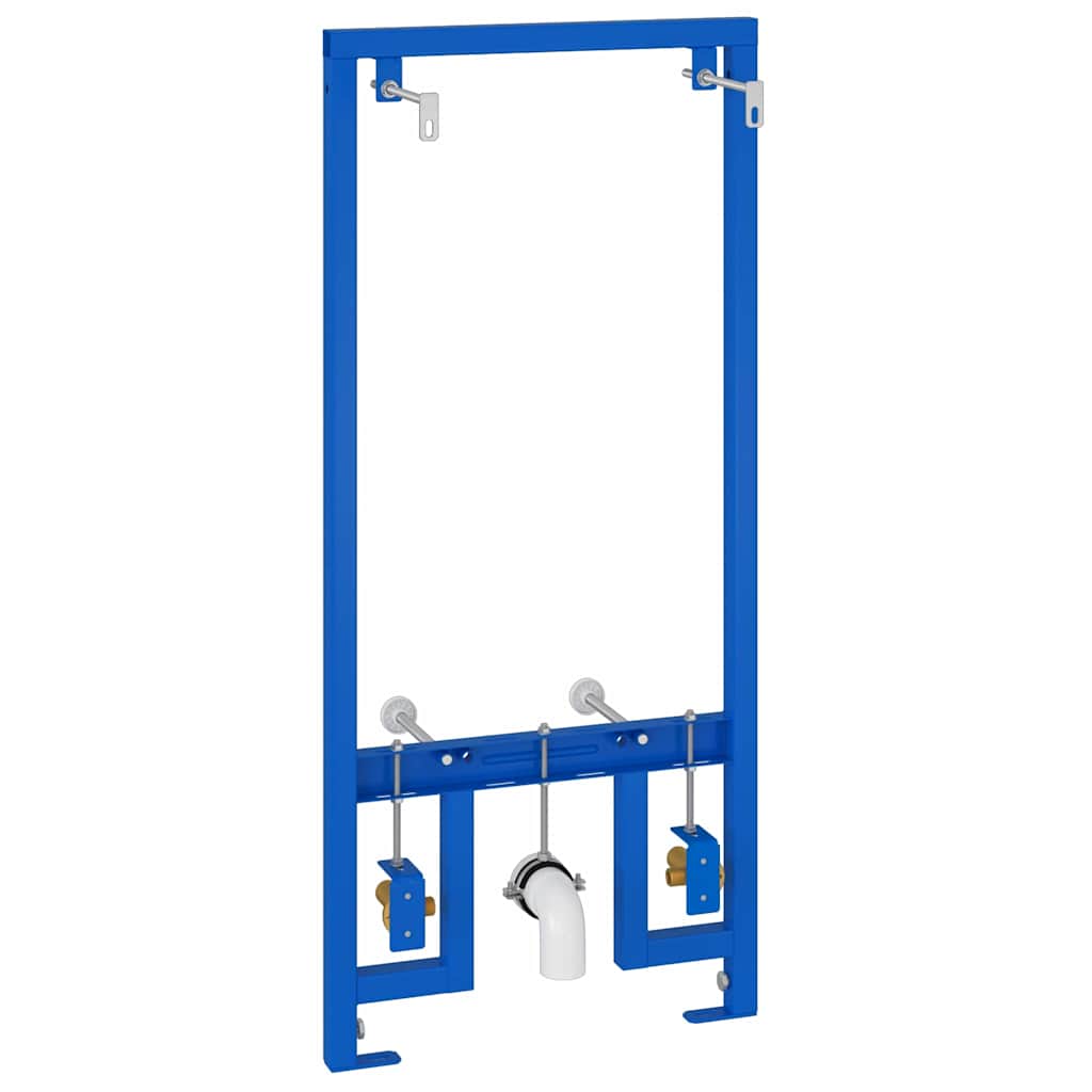 vidaXL Κρυφή Στήριξη για Μπιντέ 50x112-136 εκ Χάλυβας