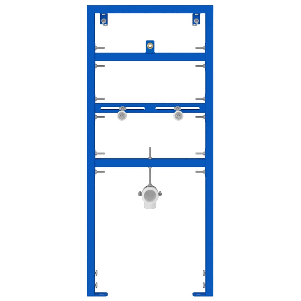 vidaXL Κρυφή Στήριξη για Ουρητήριο 50x115-139 εκ Ατσάλι
