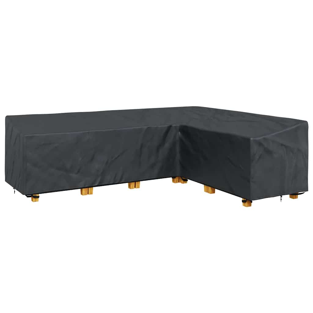 vidaXL Κάλυμμα Επίπλων Εξωτερικού Χώρου 286 x 222 x 80 εκ. Ύφασμα 600D