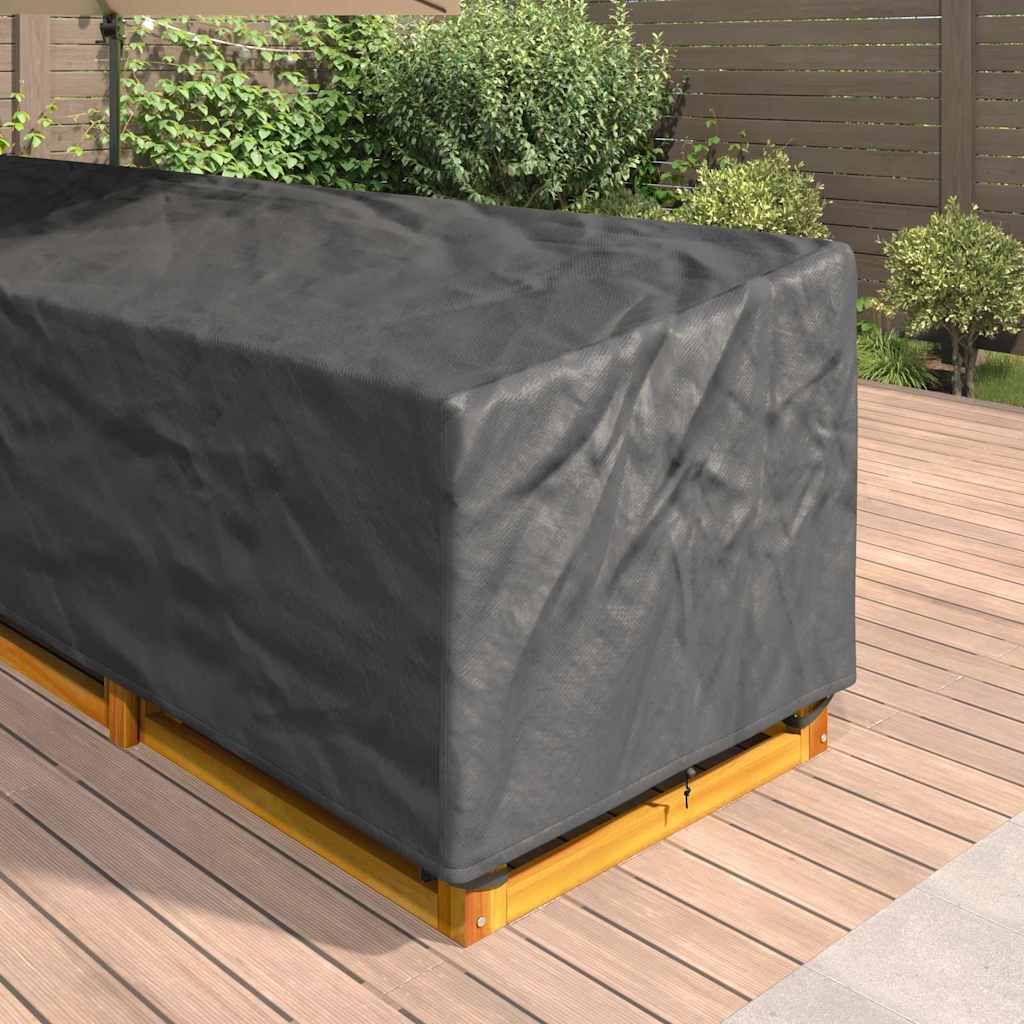 vidaXL Κάλυμμα επίπλων εξωτερικού χώρου 355 x 275 x 80 εκ.