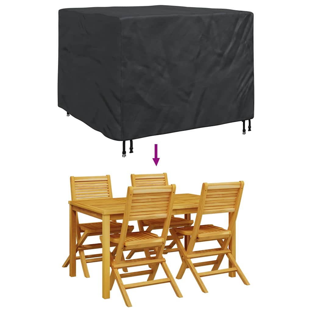 vidaXL Κάλυμμα Επίπλων Εξωτερικού Χώρου 135 x 135 x 90 cm Ύφασμα 420D