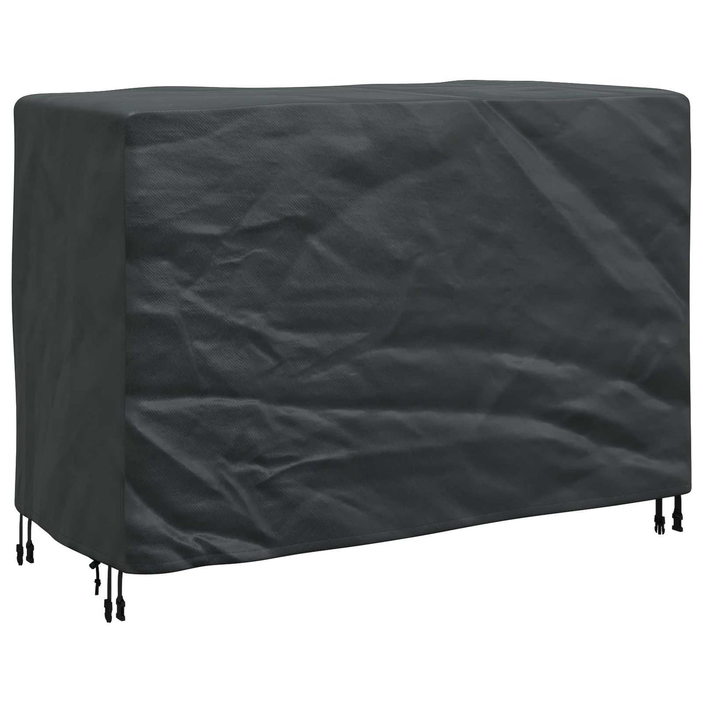 vidaXL Κάλυμμα επίπλων Μονόχρωμο Μαύρο 140 x 70 x 90 cm 420D