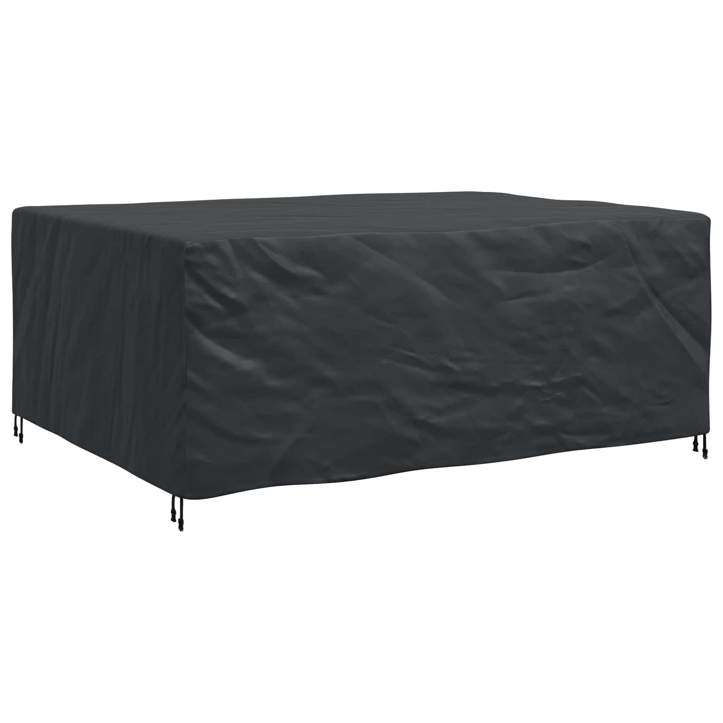 vidaXL Κάλυμμα επίπλων Μονόχρωμο Μαύρο 220 x 190 x 85 εκ. 420D