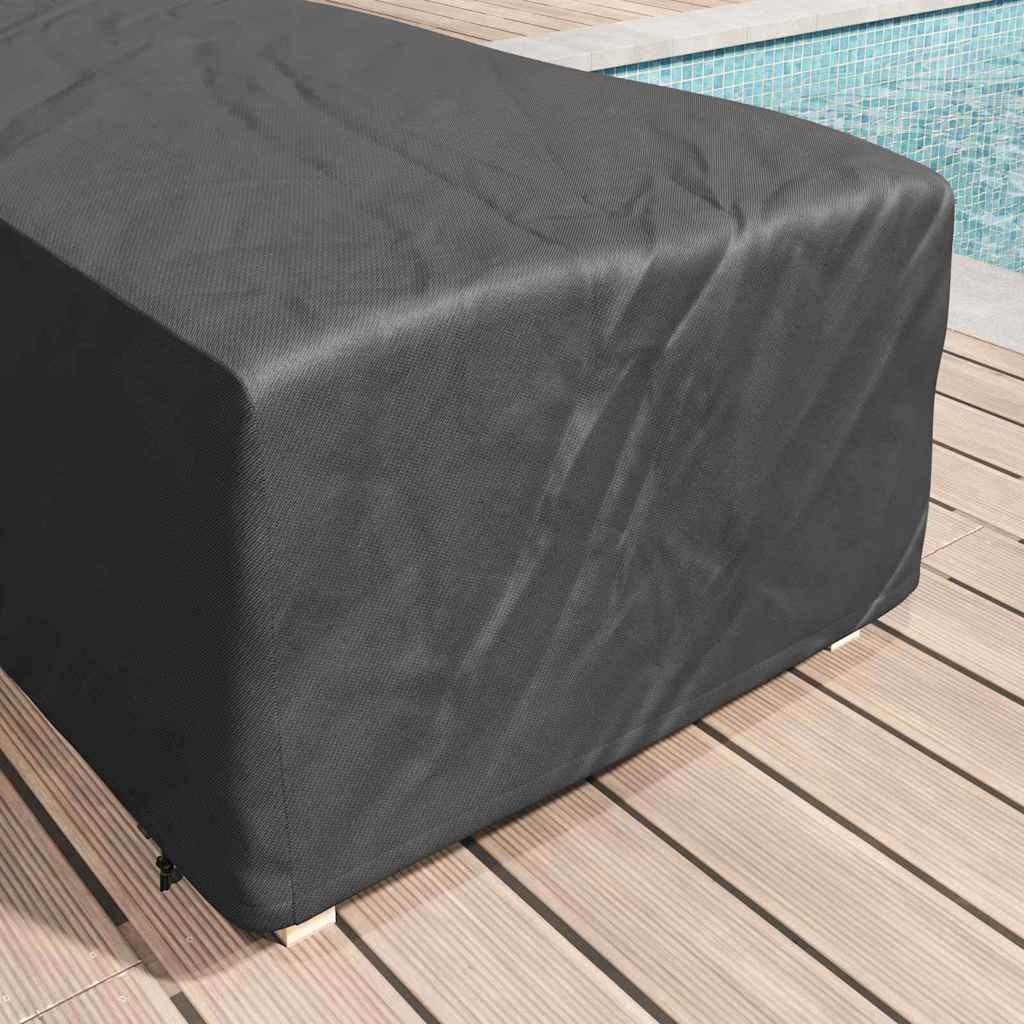 vidaXL Κάλυμμα επίπλων εξωτερικού χώρου 210 x 74 x 40 εκ