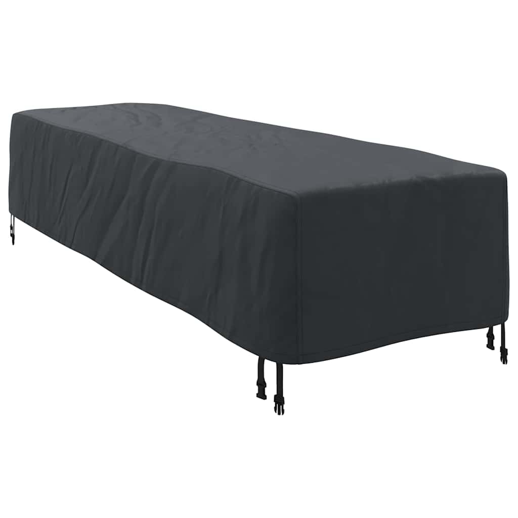 vidaXL Κάλυμμα επίπλων εξωτερικού χώρου 210 x 74 x 40 εκ