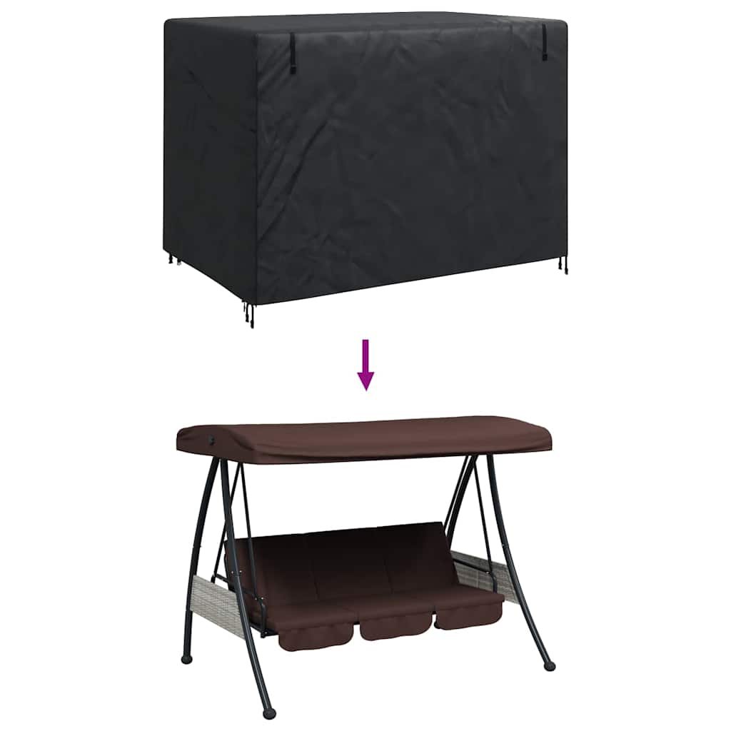vidaXL Κάλυμμα για κούνια εξωτερικού χώρου 220 x 150 x 150 cm