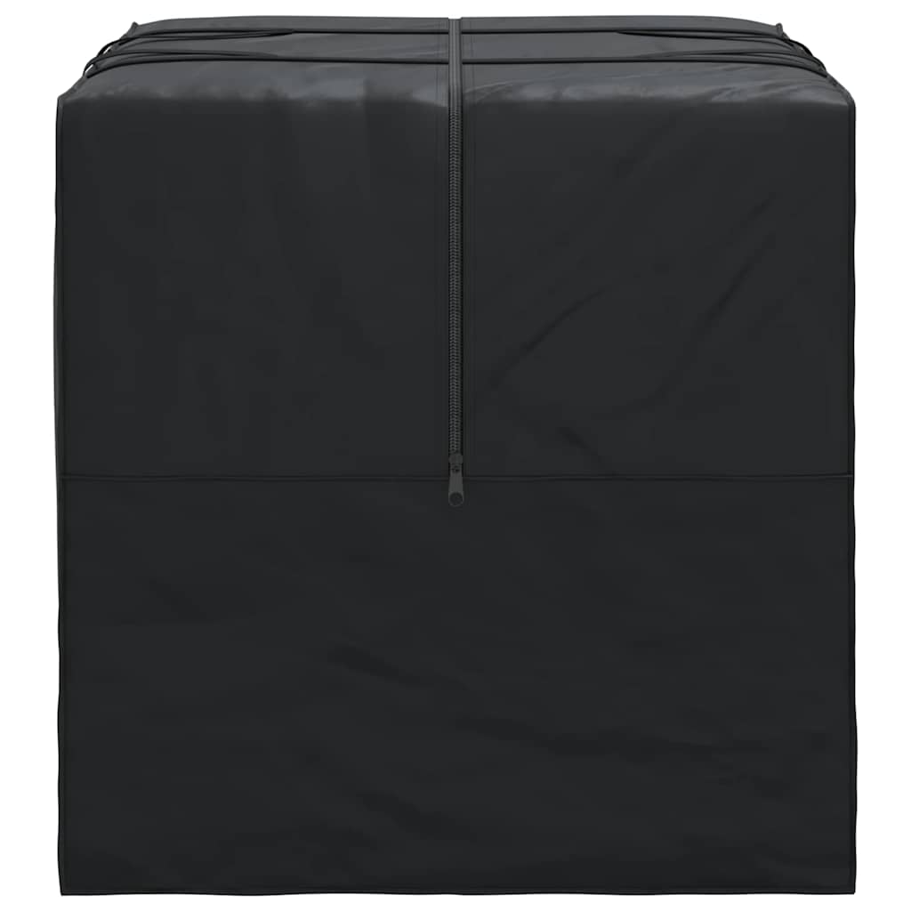 vidaXL Τσάντα Αποθήκευσης Υπαίθρου Μαύρο 80 x 80 x 60 εκ. Ύφασμα 600D