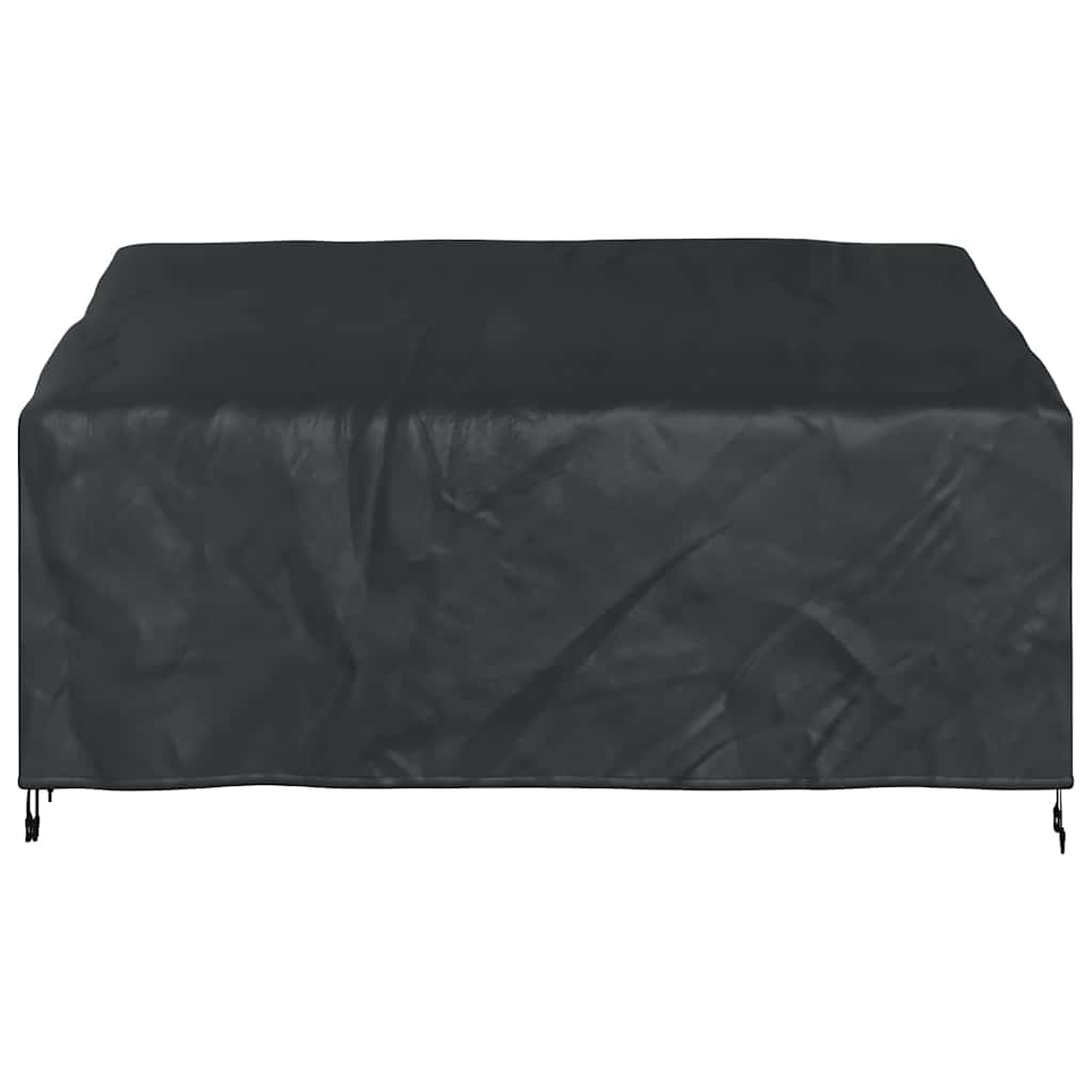 vidaXL Κάλυμμα Παγκάκι Κήπου Μαύρο 175 x 85 x 65 / 94 εκ Ύφασμα 210D