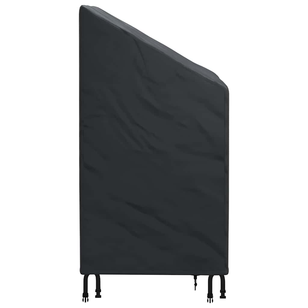 vidaXL Κάλυμμα Κήπου για Καρέκλα Μαύρο 70 x 70 x 85 / 125 cm Ύφασμα 210D