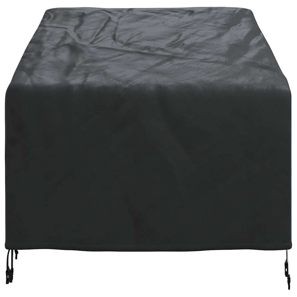vidaXL Κάλυμμα Κήπου για Καρέκλα Μαύρο 90 x 90 x 50 / 75 cm Ύφασμα 420D
