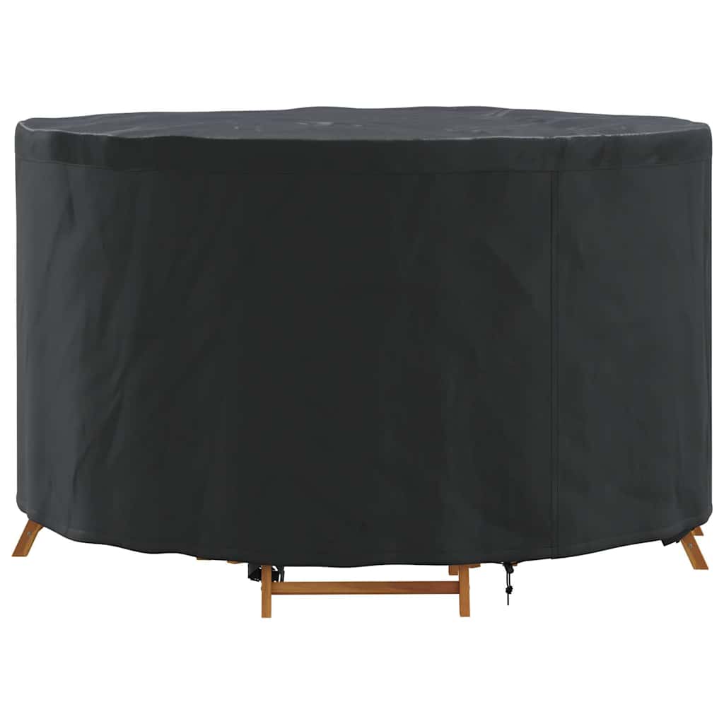 vidaXL Κάλυμμα επίπλων εξωτερικού χώρου 128 x 128 x 71 εκ. Ύφασμα 420D