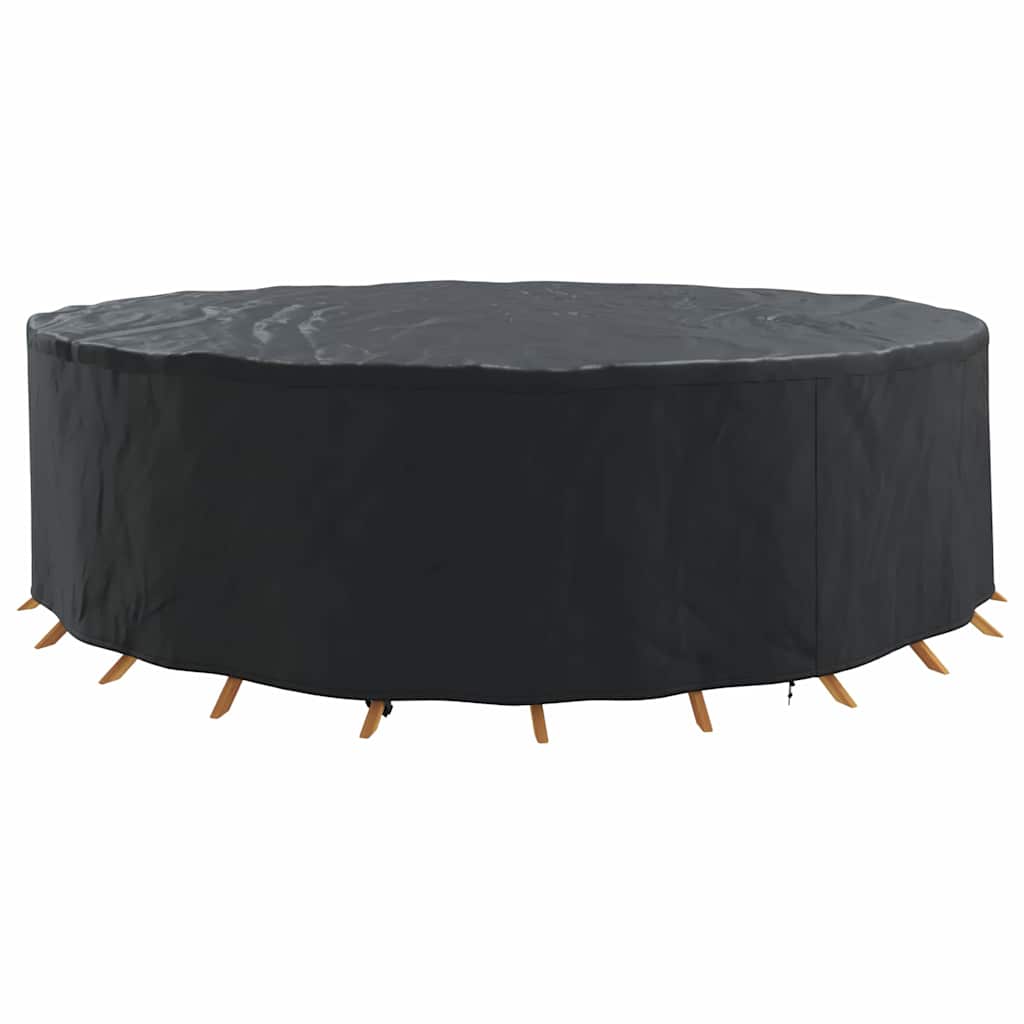 vidaXL Κάλυμμα επίπλων εξωτερικού χώρου 320 x 320 x 85 εκ. Ύφασμα 210D