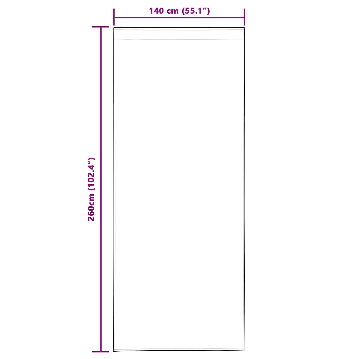 vidaXL Κουρτίνες συσκότισης 2 τμχ. Σκούρο ροζ 140 x 260 cm Βελούδο