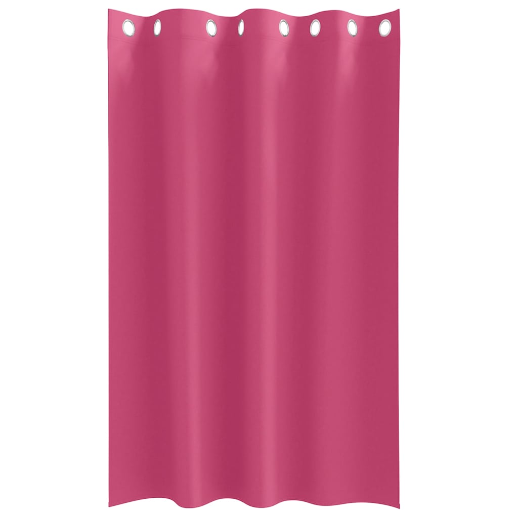 vidaXL Κουρτίνες 2 pcs Φωτεινό Ροζ 175 x 140 εκ. Πολυεστέρας