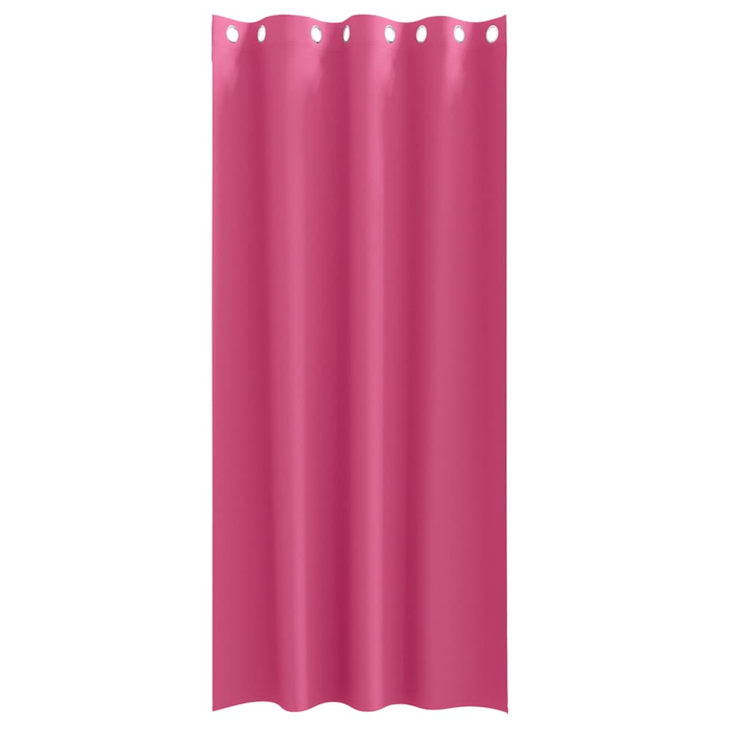 vidaXL Κουρτίνες 2 pcs Φωτεινό Ροζ 225 x 140 εκ. Πολυεστέρας