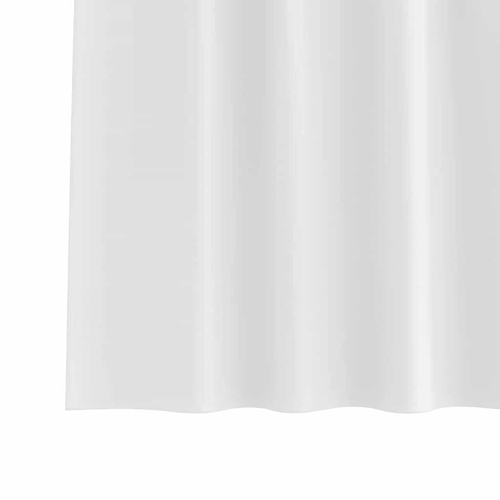 vidaXL Κουρτίνες 2 pcs Καθαρό Λευκό 260 x 140 εκ. Πολυεστέρας
