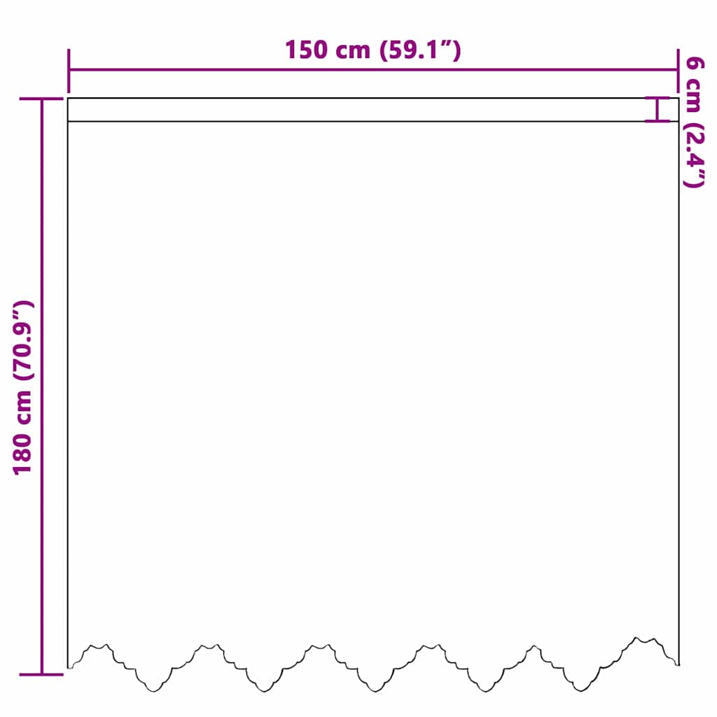vidaXL Κουρτίνες με κουρτίνες Λευκό 500x100cm Πολυεστέρας
