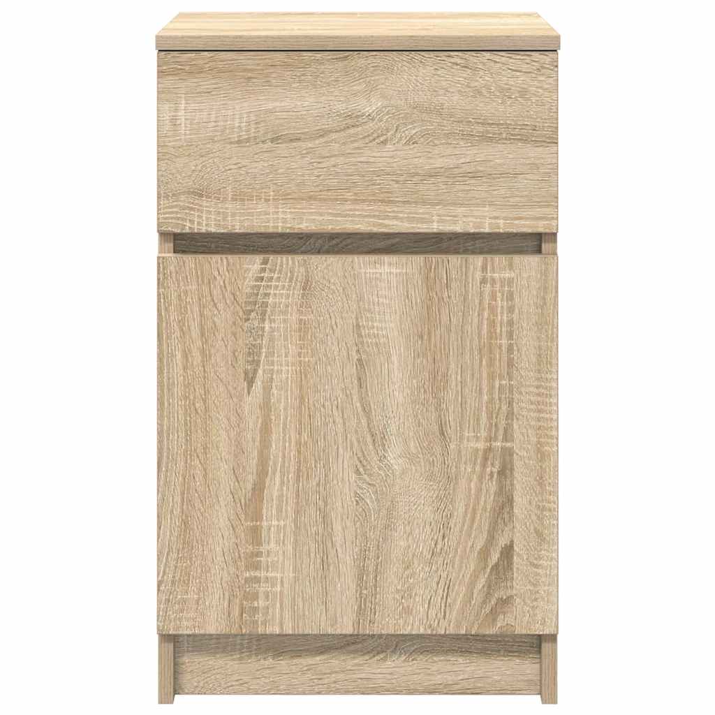 vidaXL Κομοδίνο Sonoma Δρυς 39x35x65 εκ. από Επεξεργασμένο Ξύλο