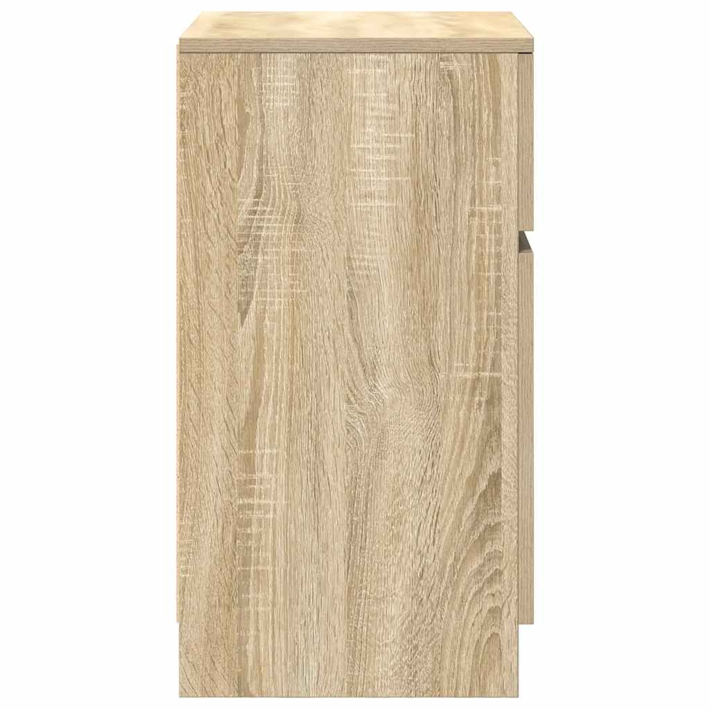 vidaXL Κομοδίνο Sonoma Δρυς 39x35x65 εκ. από Επεξεργασμένο Ξύλο