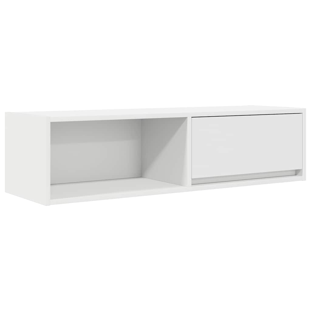 ντουλάπι τηλεόρασης vidaXL Λευκό 100x31x25,5 cm Ξύλινη κατασκευή