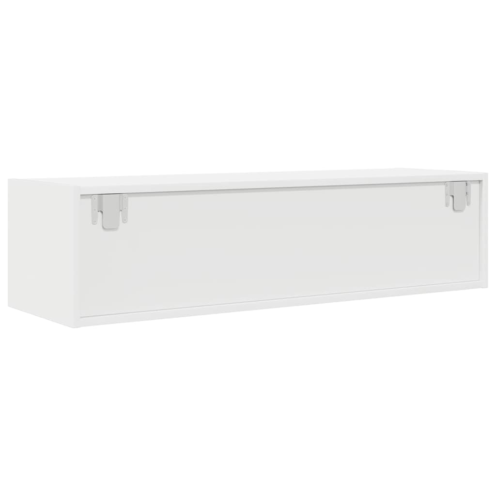 ντουλάπι τηλεόρασης vidaXL Λευκό 100x31x25,5 cm Ξύλινη κατασκευή