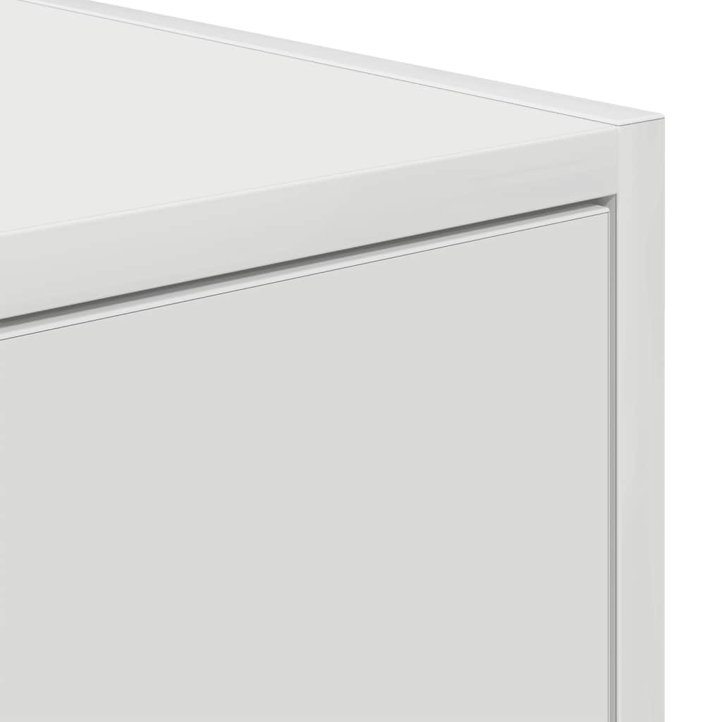 ντουλάπι τηλεόρασης vidaXL Λευκό 100x31x25,5 cm Ξύλινη κατασκευή