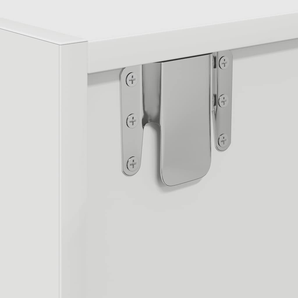 vidaXL Έπιπλο Τηλεόρασης Λευκό 60x31x25,5 εκ. Επεξεργασμένο Ξύλο