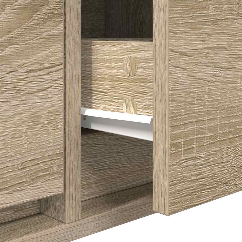 vidaXL Ντουλάπι TV 100 x 31 x 25,5 εκ. Sonoma Δρυς Επεξεργασμένο ξύλο