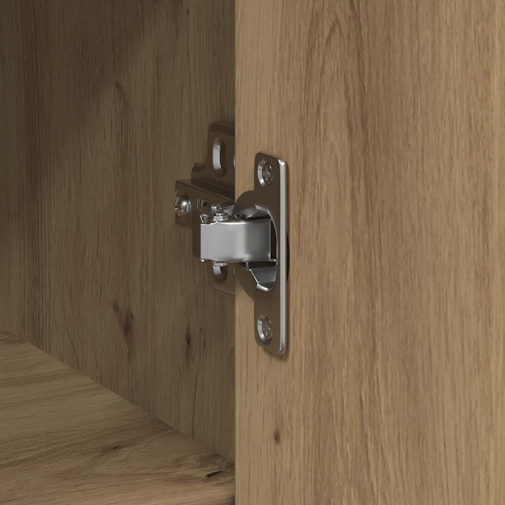 vidaXL Συρταριέρα με Συρτάρια Τεχνίτης Δρυς 101x35x76 εκ. Επεξ. Ξύλο