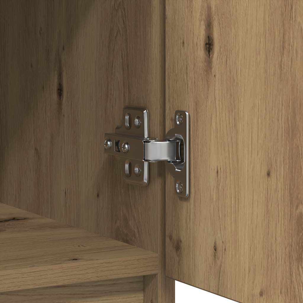 vidaXL Συρταριέρα με Συρτάρια Τεχνίτης Δρυς 71x35x84 εκ. Επεξ. Ξύλο