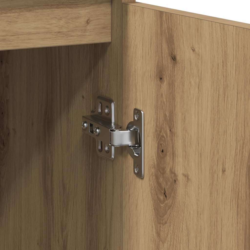 vidaXL Συρταριέρα με Συρτάρια Τεχνίτης Δρυς 71x35x65 εκ. Επεξ. Ξύλο