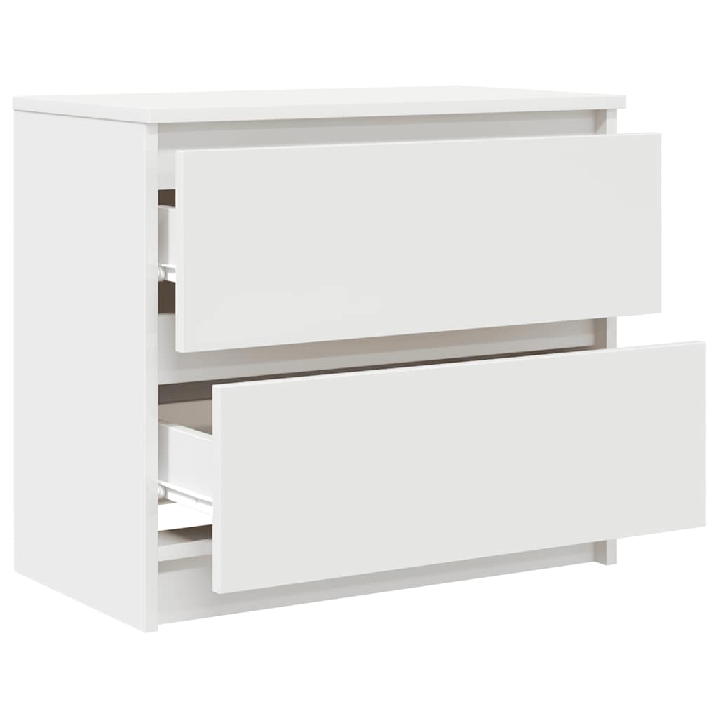 ντουλάπι τηλεόρασης vidaXL Λευκό 60x35x54 cm Κατασκευασμένο ξύλο