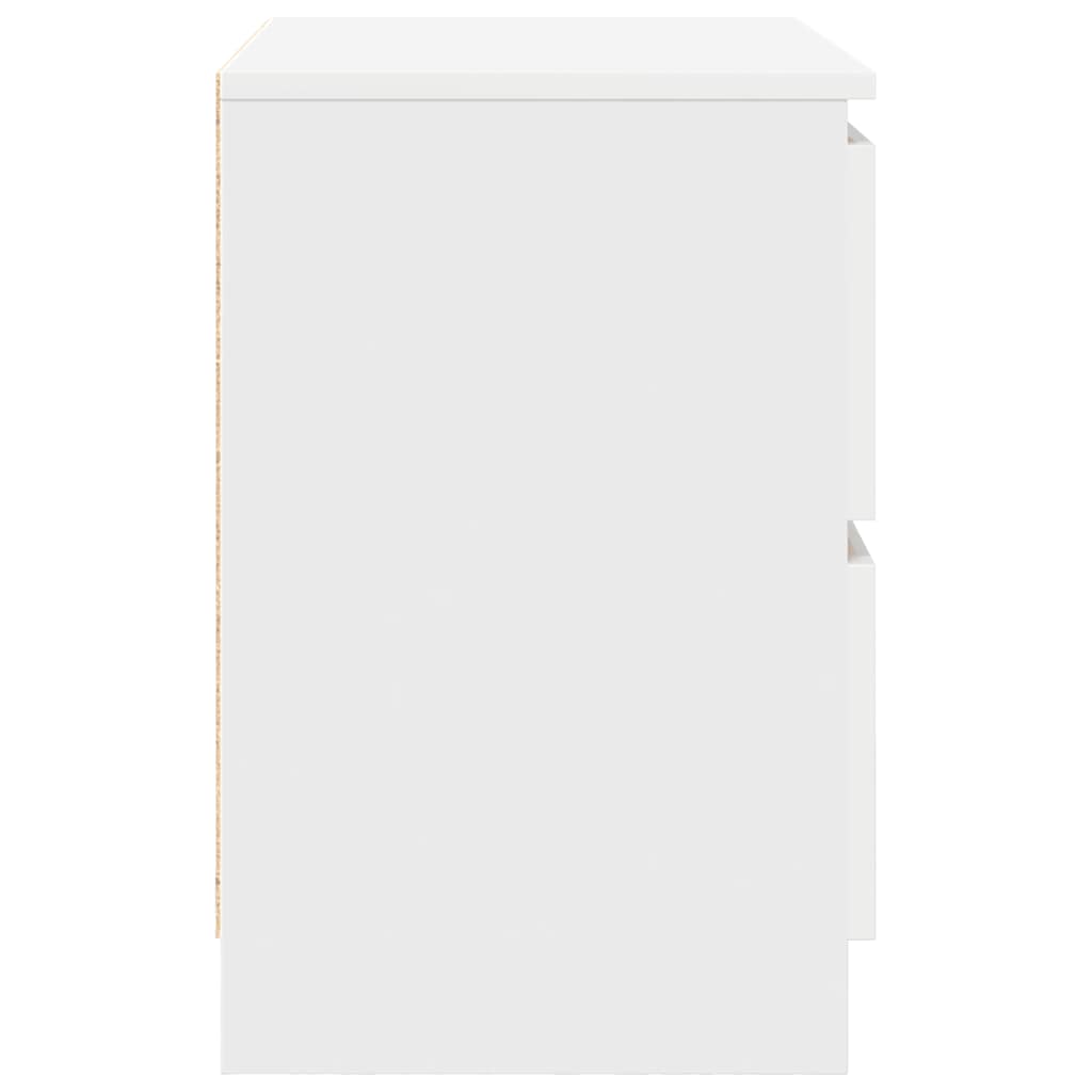 ντουλάπι τηλεόρασης vidaXL Λευκό 60x35x54 cm Κατασκευασμένο ξύλο