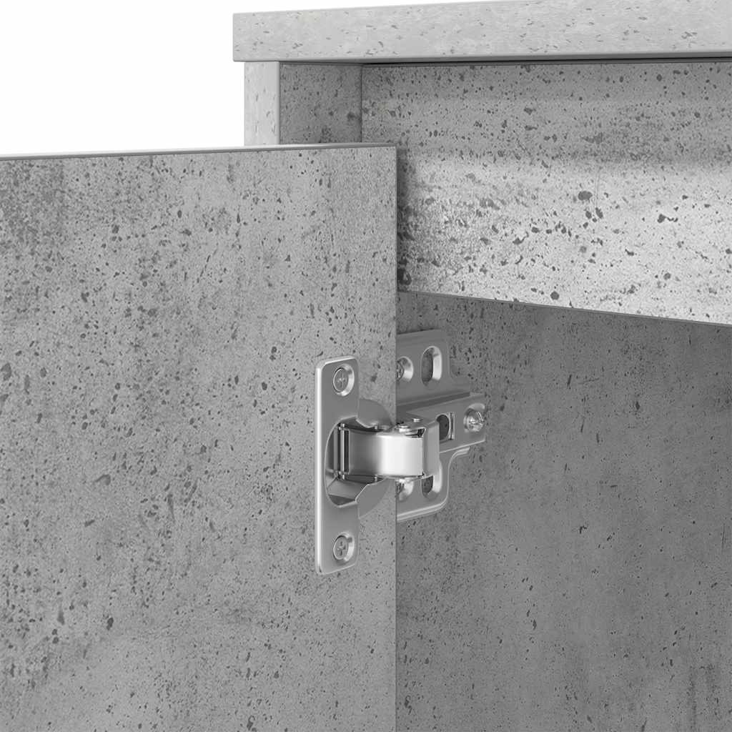 vidaXL Γραφείο Γκρι του Σκυροδέματος 120x42x76 εκ. Επεξεργασμένο Ξύλο