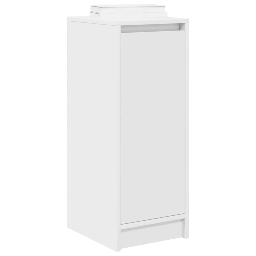 vidaXL Παπουτσοθήκη Λευκή 29,5x34x76 εκ. από Επεξεργασμένο Ξύλο