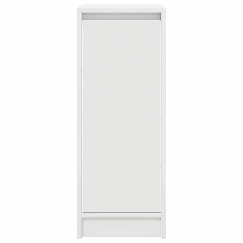 vidaXL Παπουτσοθήκη Λευκή 29,5x34x76 εκ. από Επεξεργασμένο Ξύλο