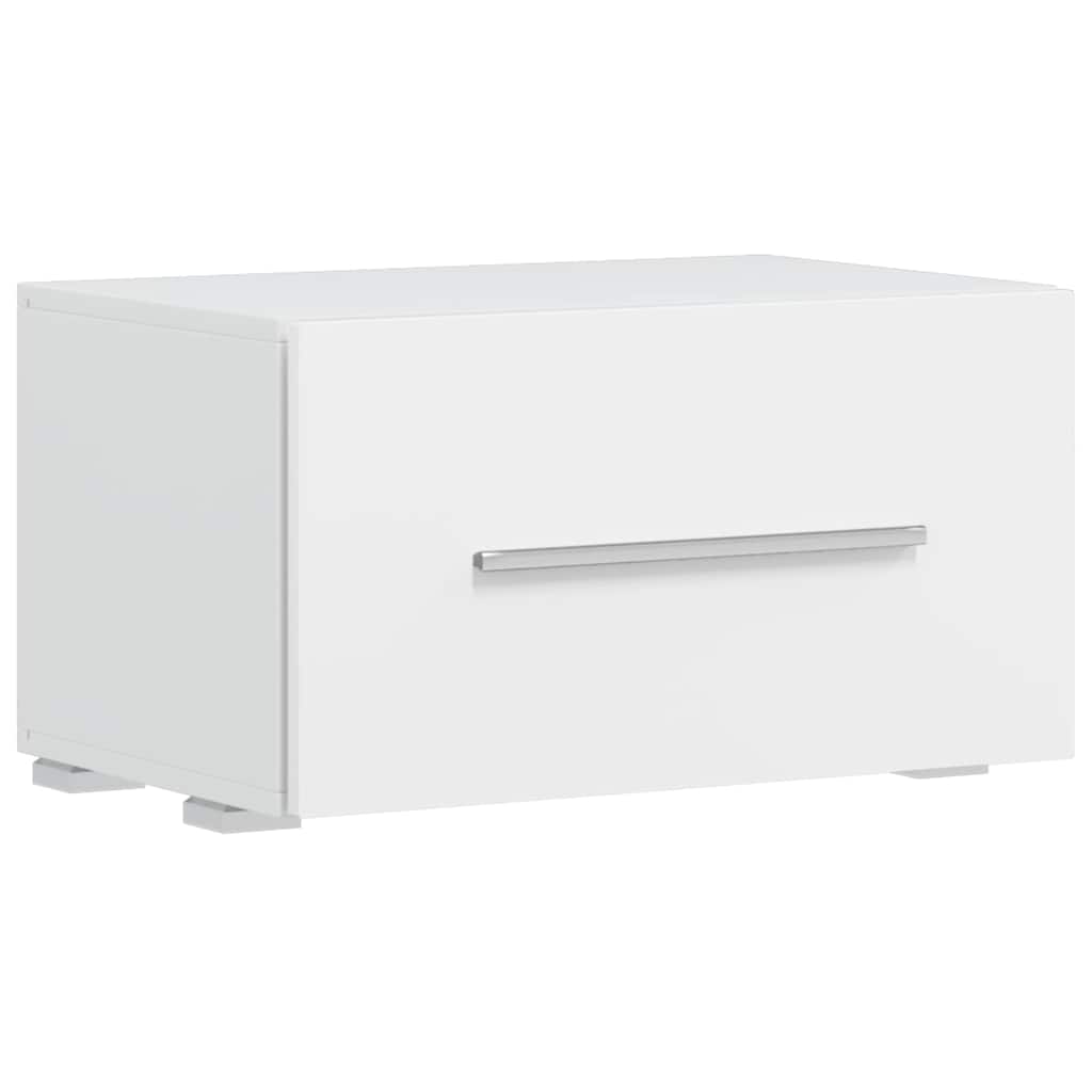 vidaXL Μονάδες τηλεόρασης 5 τεμαχίων με φωτισμό LED Ματ Λευκό