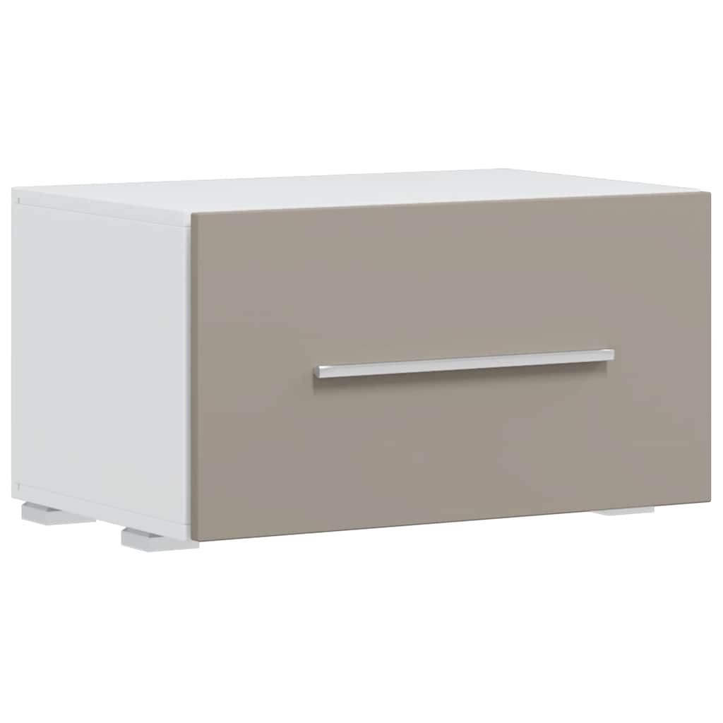 vidaXL Μονάδες τηλεόρασης 5 τεμαχίων με φωτισμό LED Στόουν Γκρέι