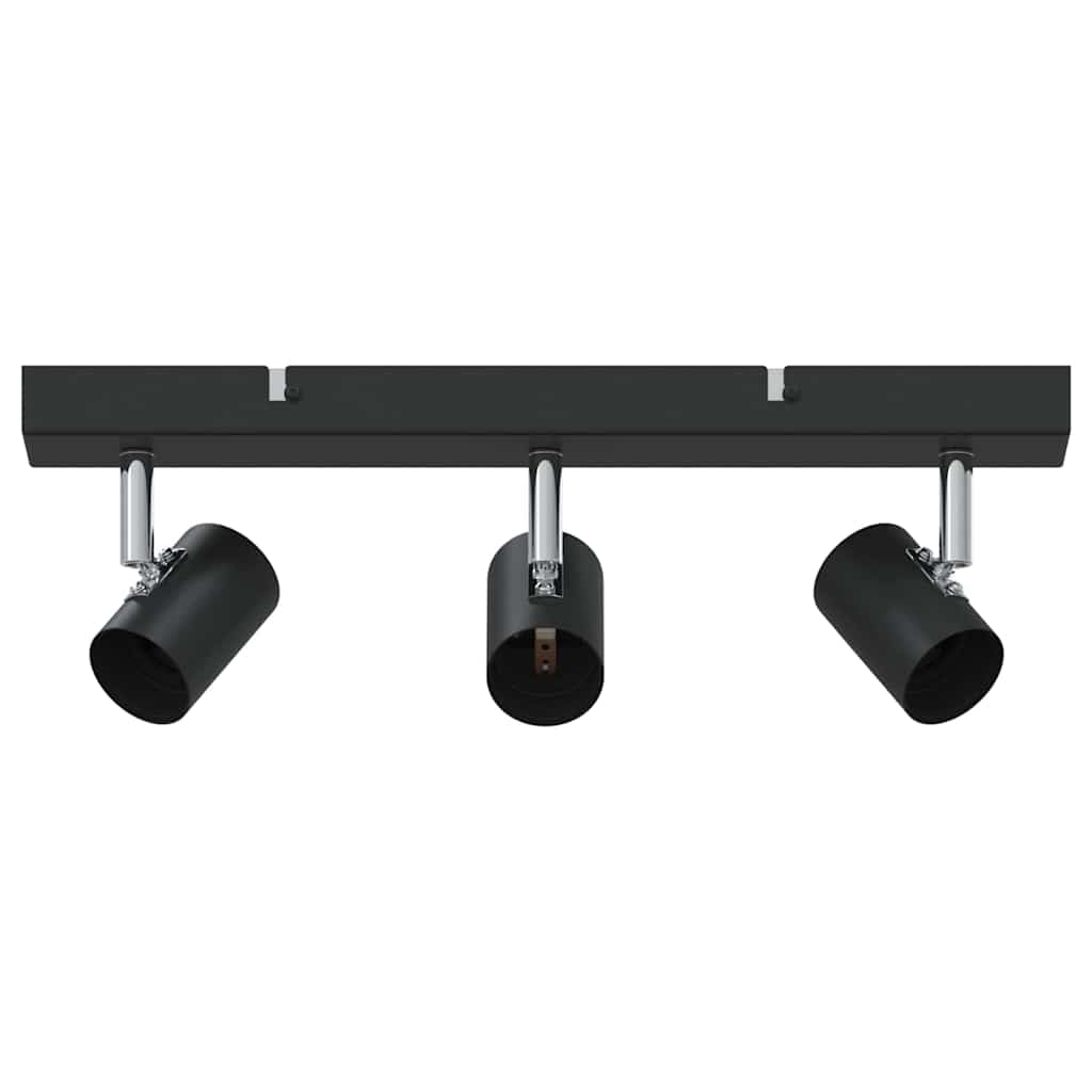 vidaXL Σποτ οροφής Μαύρο 38 x 6.5 x 11.5 εκ Ατσάλι