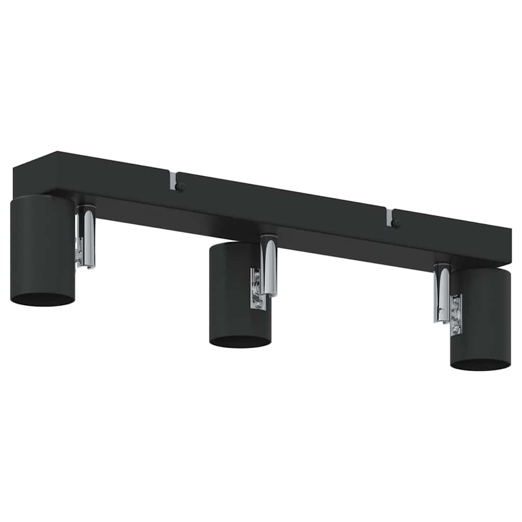 vidaXL Σποτ οροφής Μαύρο 38 x 6.5 x 11.5 εκ Ατσάλι