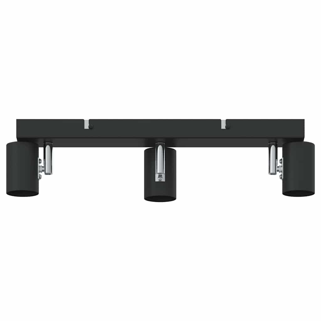 vidaXL Σποτ οροφής Μαύρο 38 x 6.5 x 11.5 εκ Ατσάλι