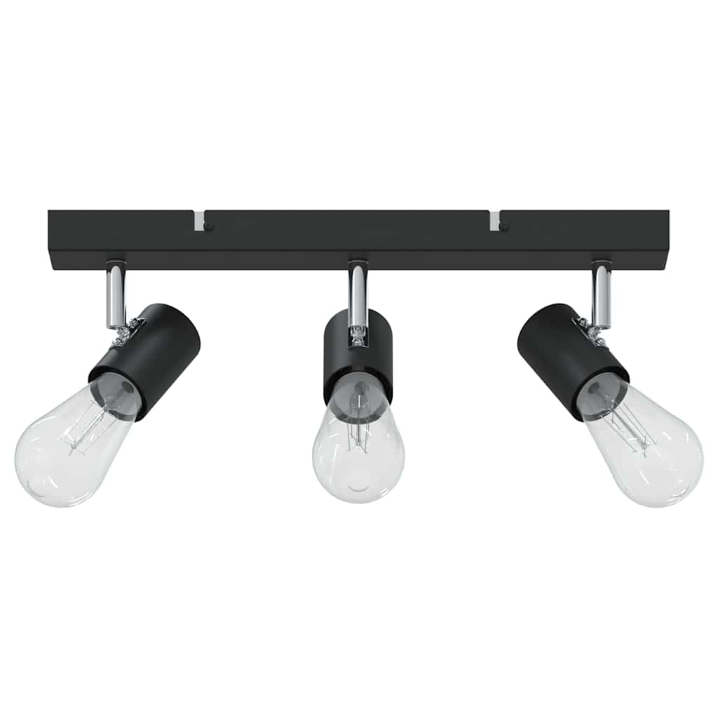 vidaXL Σποτ οροφής Μαύρο 38 x 6.5 x 11.5 εκ Ατσάλι