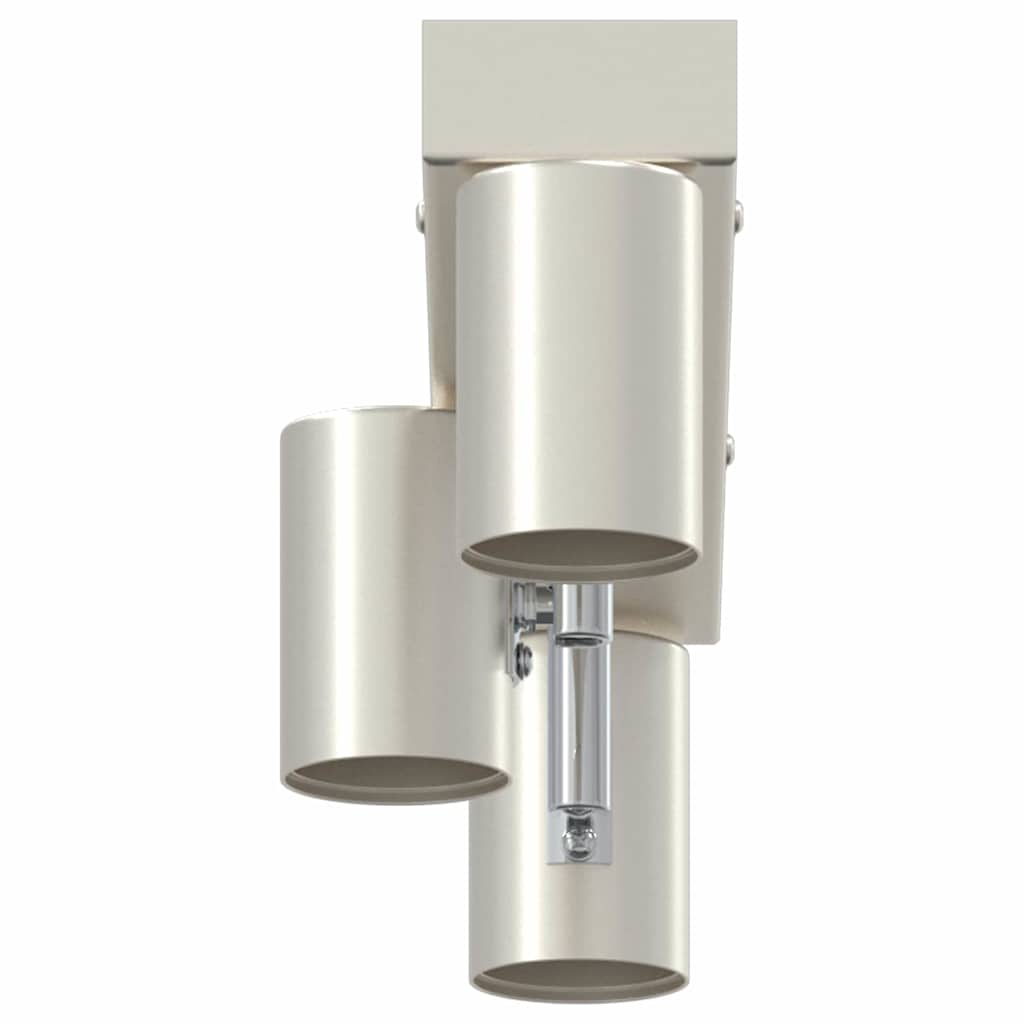 vidaXL Σποτ οροφής Βουρτσισμένο νικέλιο 38 x 6.5 x 11.5 εκ Ατσάλι