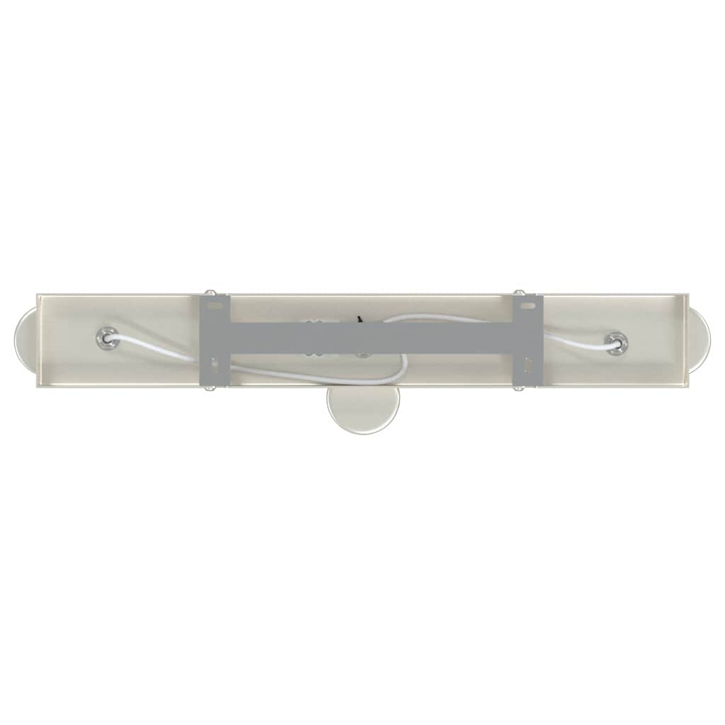 vidaXL Σποτ οροφής Βουρτσισμένο νικέλιο 38 x 6.5 x 11.5 εκ Ατσάλι