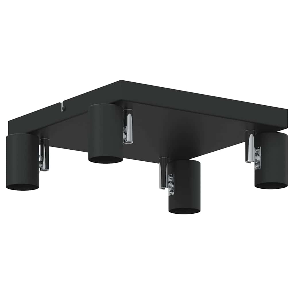 vidaXL Σποτ οροφής Μαύρο 26.5 x 26 x 11.5 εκ Ατσάλι
