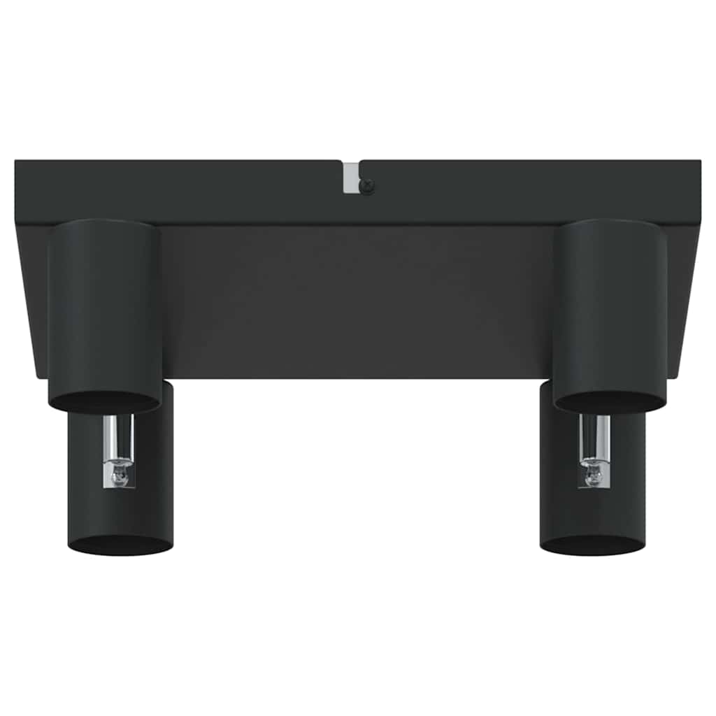 vidaXL Σποτ οροφής Μαύρο 26.5 x 26 x 11.5 εκ Ατσάλι