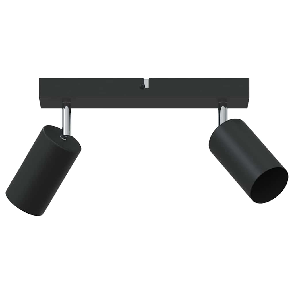vidaXL Σποτ οροφής Μαύρο 26 x 5.5 x 16.5 εκ Ατσάλι
