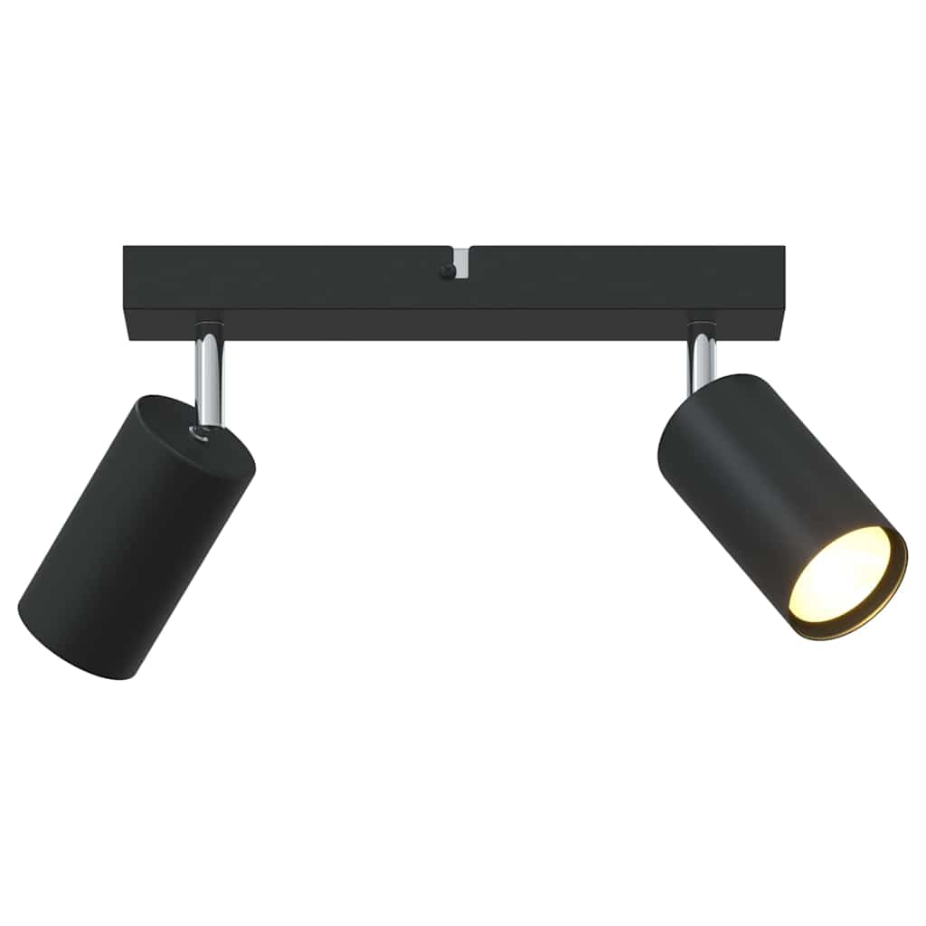 vidaXL Σποτ οροφής Μαύρο 26 x 5.5 x 16.5 εκ Ατσάλι