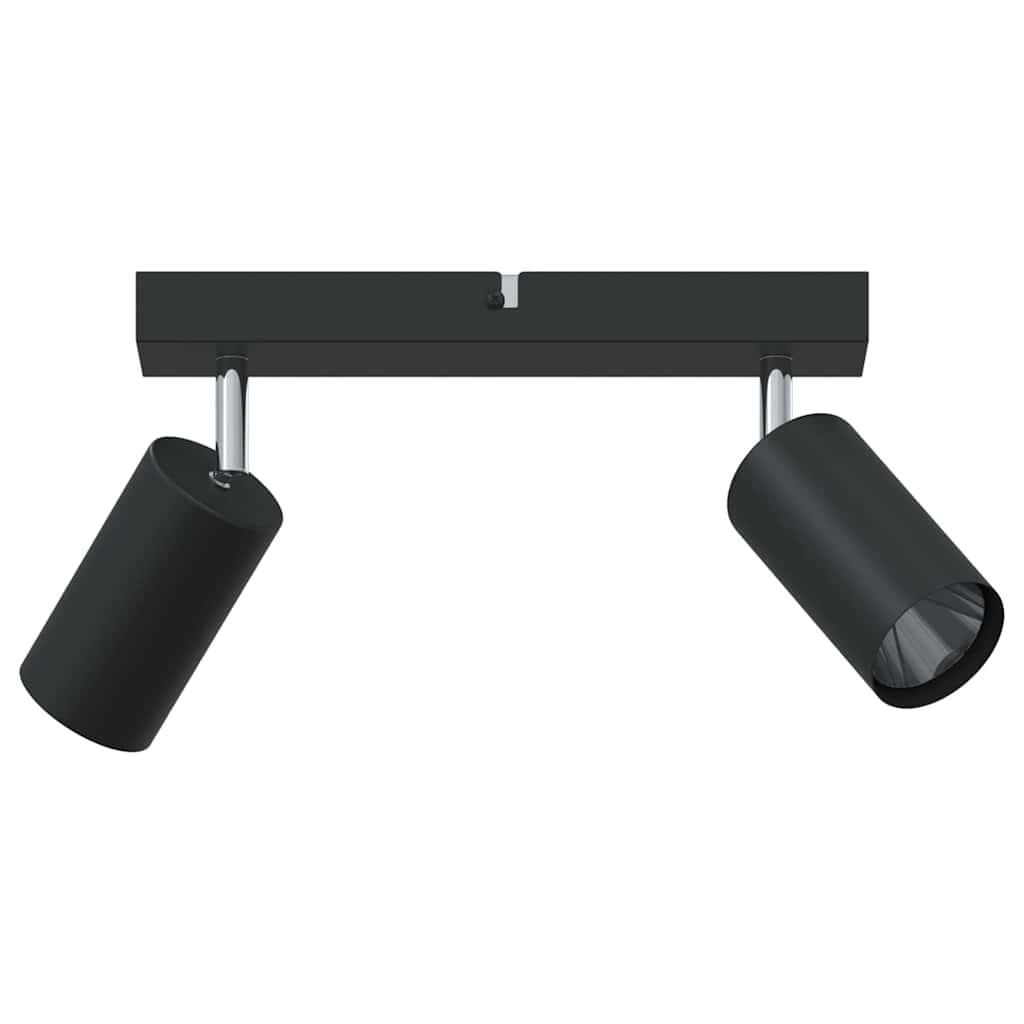 vidaXL Σποτ οροφής Μαύρο 26 x 5.5 x 16.5 εκ Ατσάλι
